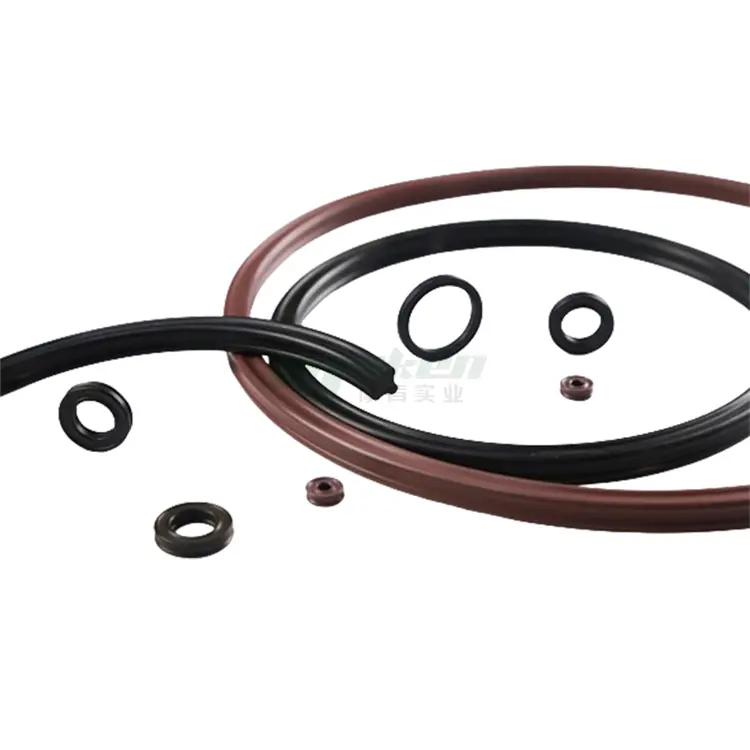 Rubber X-type Seal Ring with Four-Lip Bidirectional Sealing